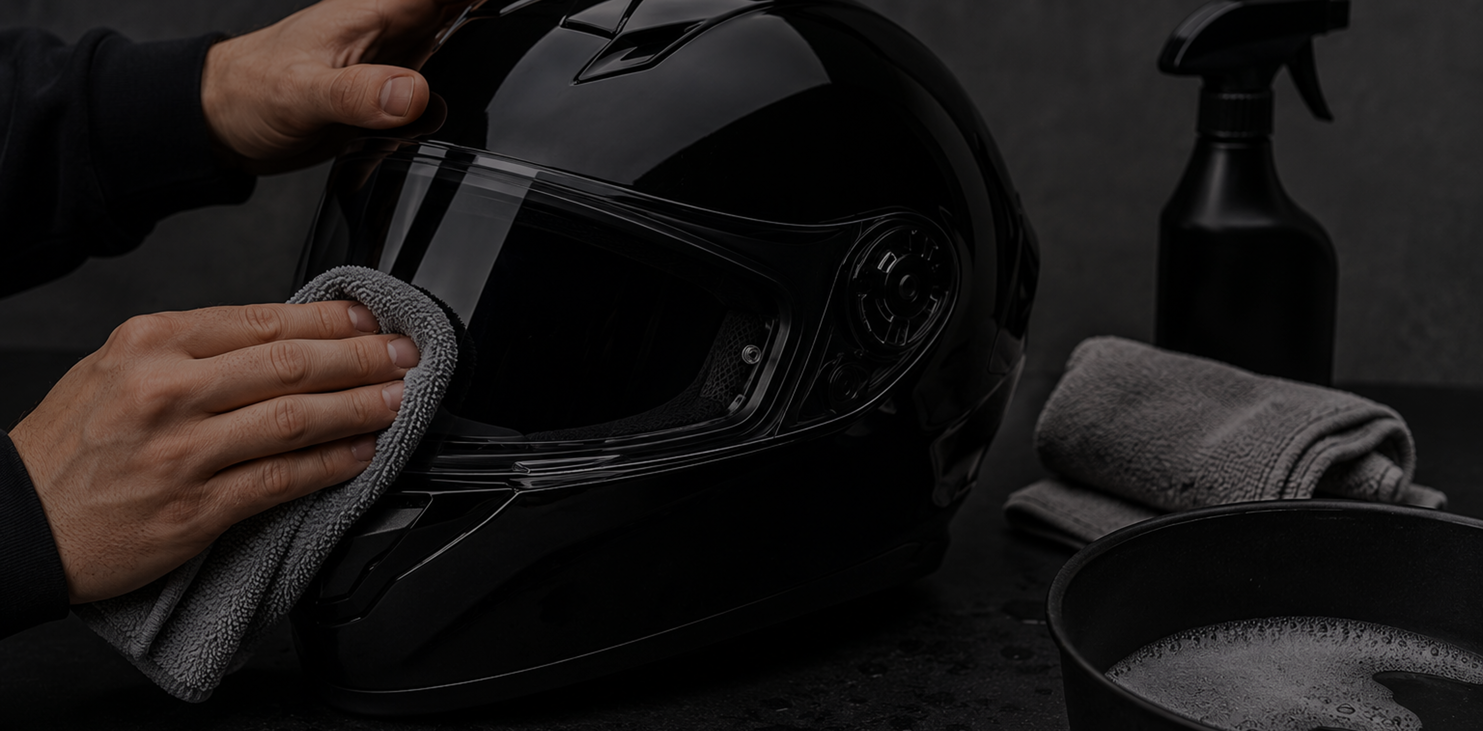 How to Clean Your Motorcycle Helmet (The Right Way)