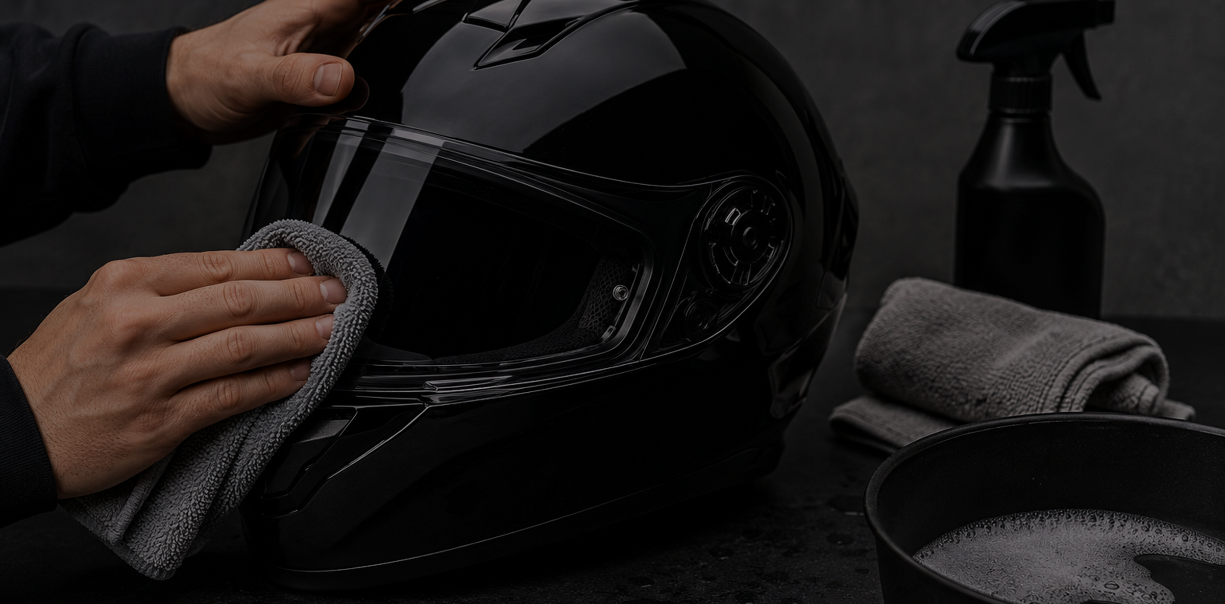 How to Clean Your Motorcycle Helmet (The Right Way)