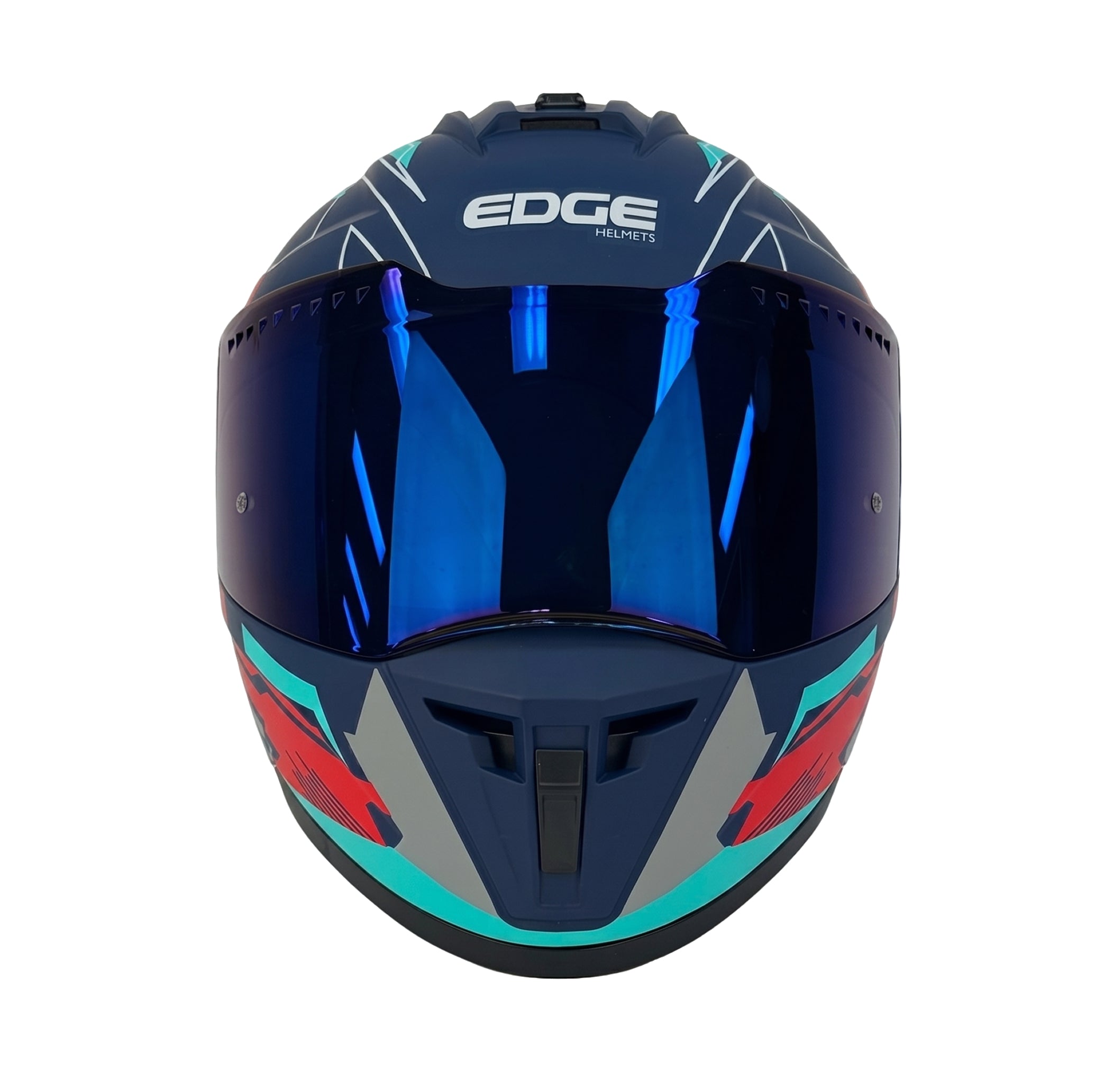 EDGE Extreme Matte Turquoise — Race-Inspired Full-Face