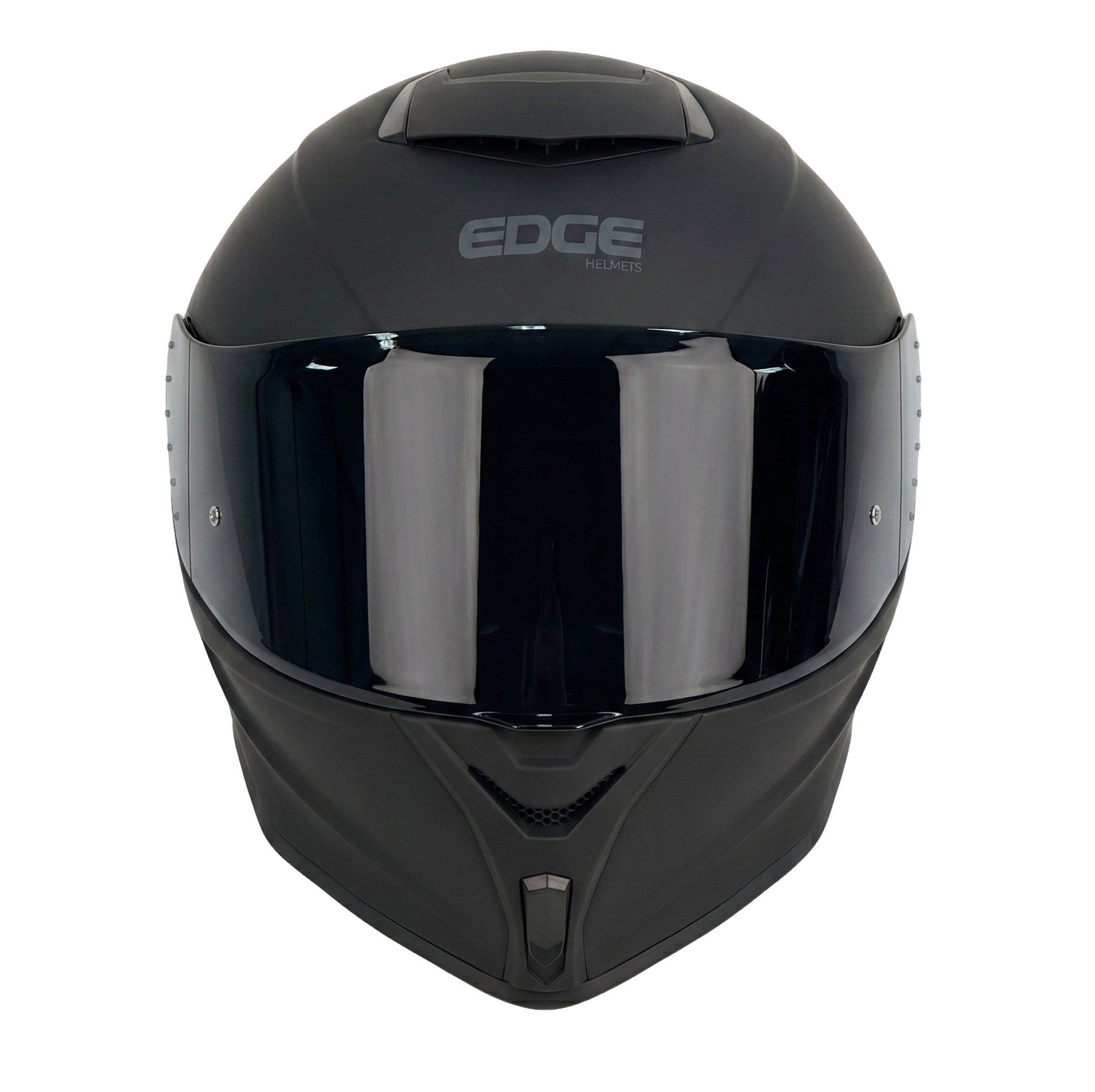 EDGE Shanghai Matte Black — Aggressive Racing Full-Face