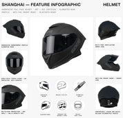 Shanghai — Matte Black