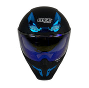 Vortex — Matte Black & Blue