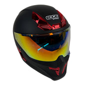 Vortex — Matte Black & Red