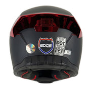 Vortex — Matte Black & Red