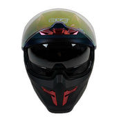 Vortex — Matte Black & Red
