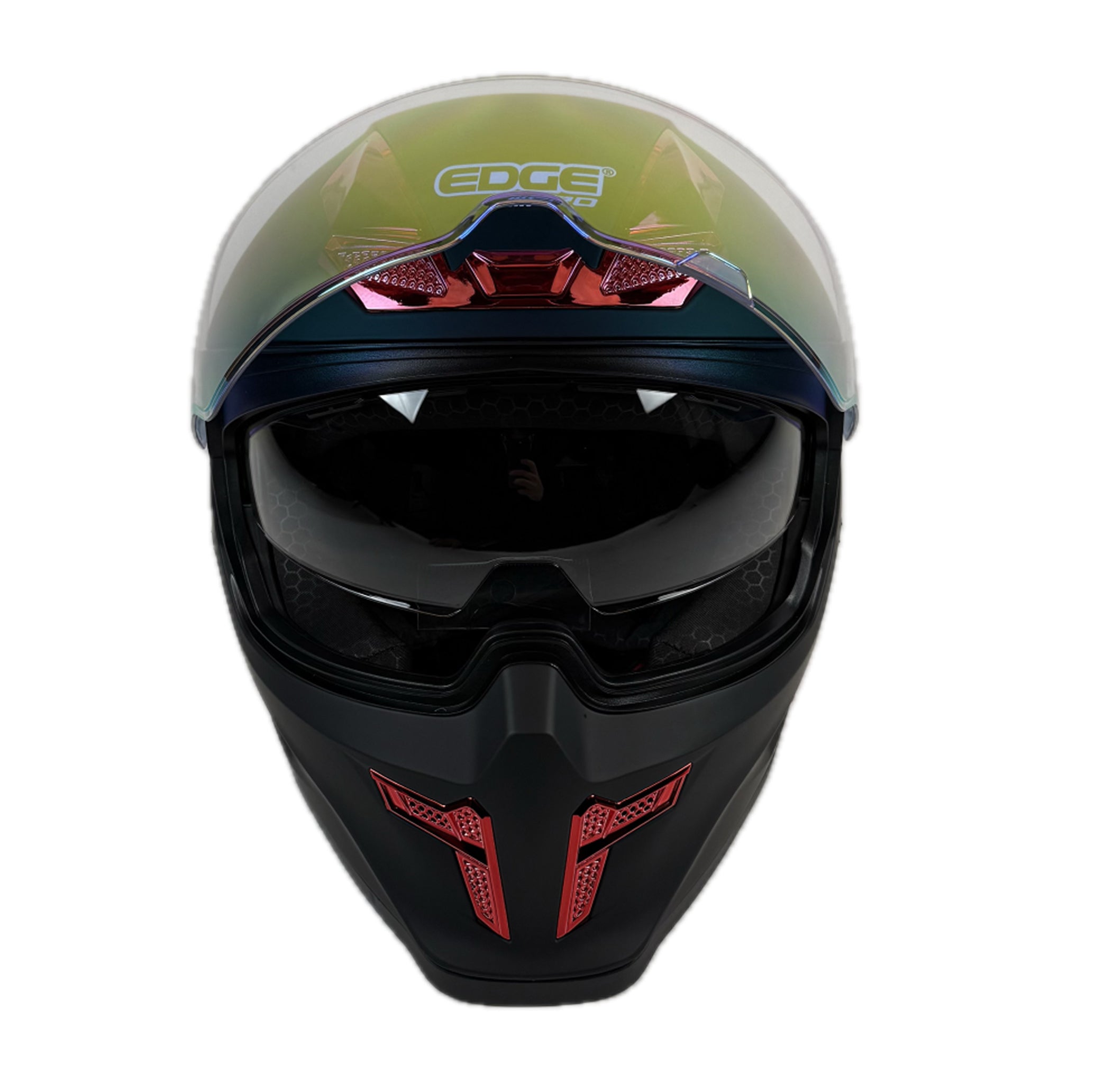 Vortex — Matte Black & Red
